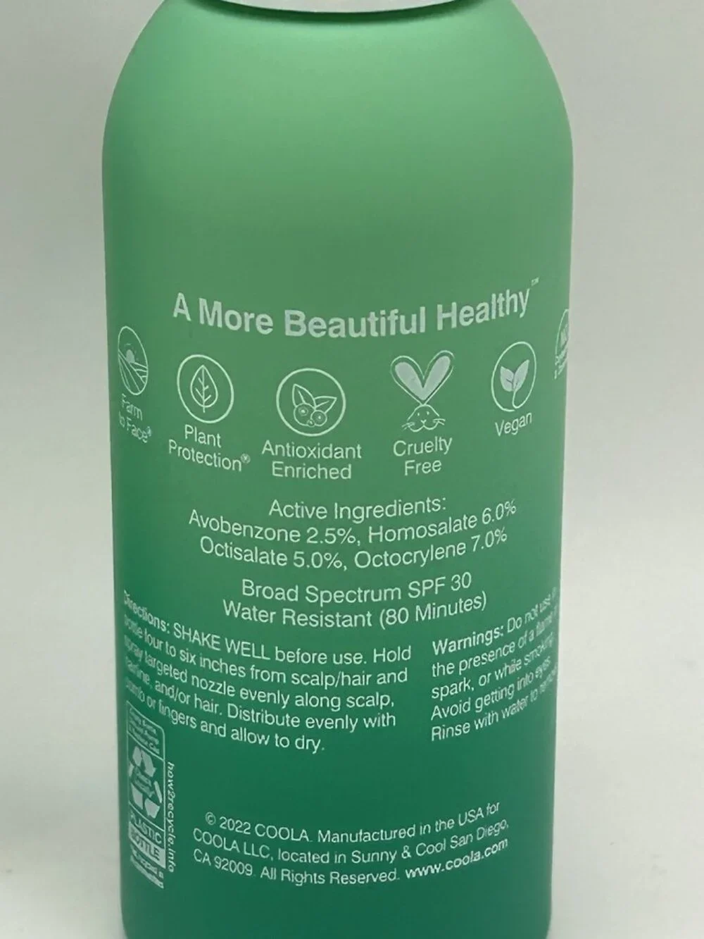 COOLA classic scalp